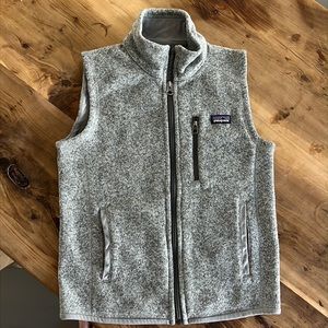 Patagonia Better Sweater Vest, Boys M-10, grey